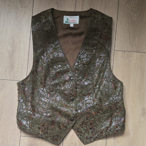 BOVINES Adventure Wear Jackets & Blazers - BOVINES Adventure Wear Leather Vest Sz M